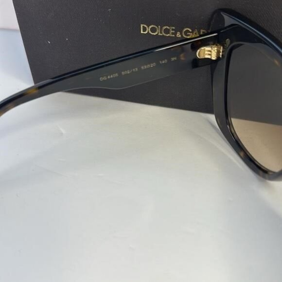 New Authentic Dolce & Gabbana DG 4405 502/13 tortoise Sunglasses main image 11